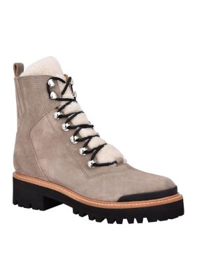 lugsole ankle boots