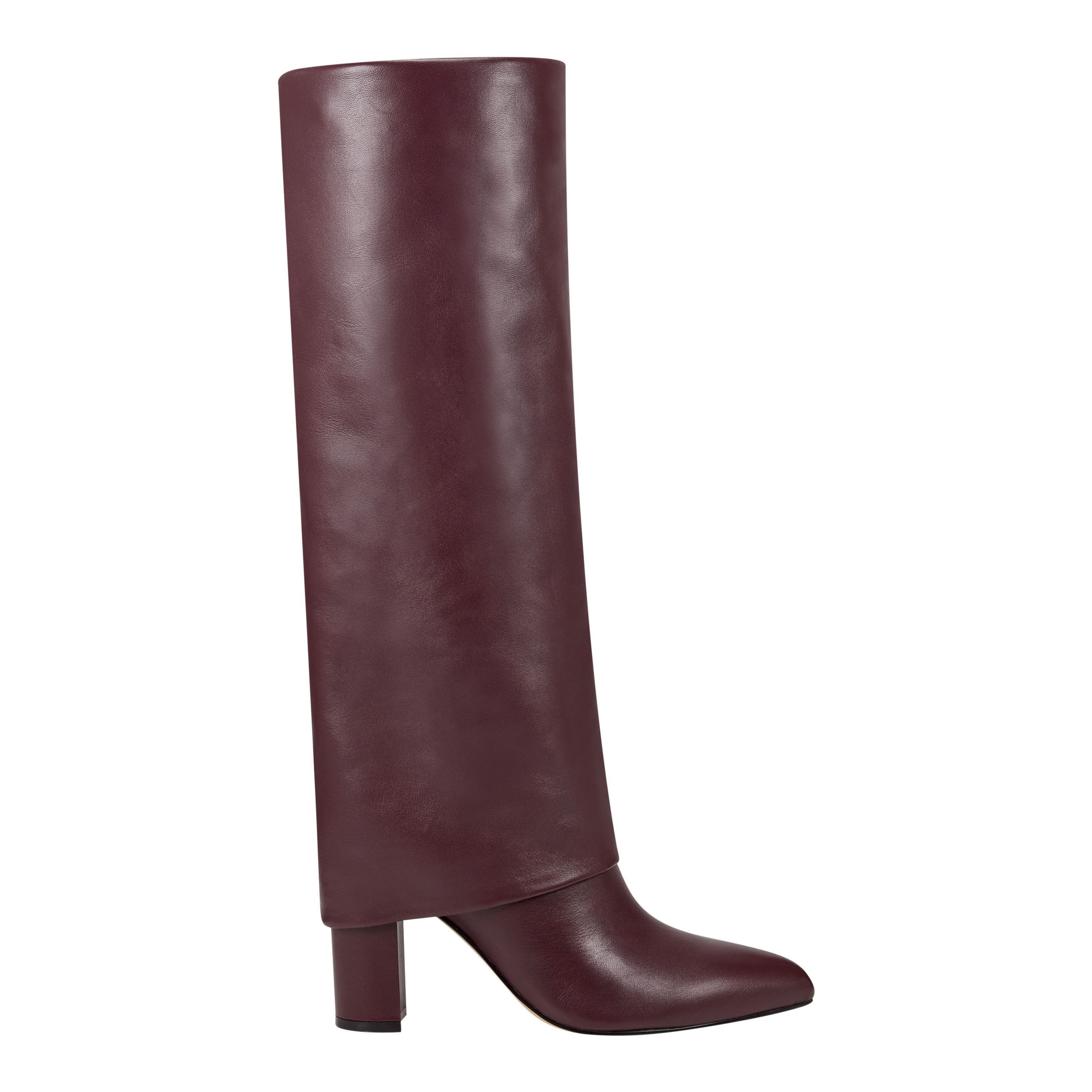 Leina Block Heel Pointy Toe Dress Boots