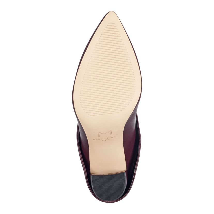 Leina Block Heel Pointy Toe Dress Boots
