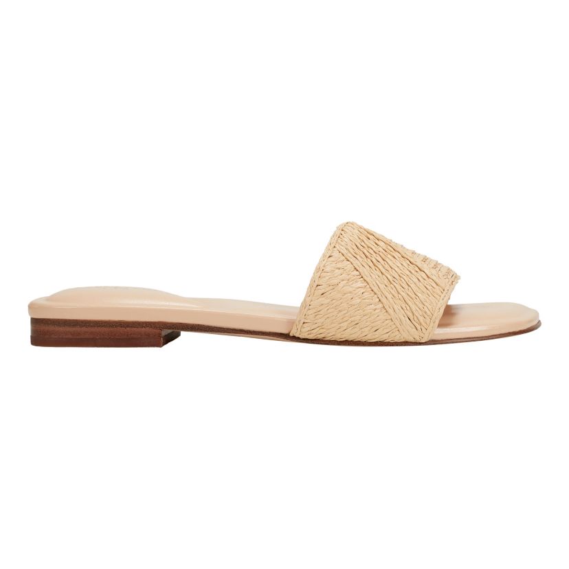 Murphy Slip-on Square Toe Flat Sandals