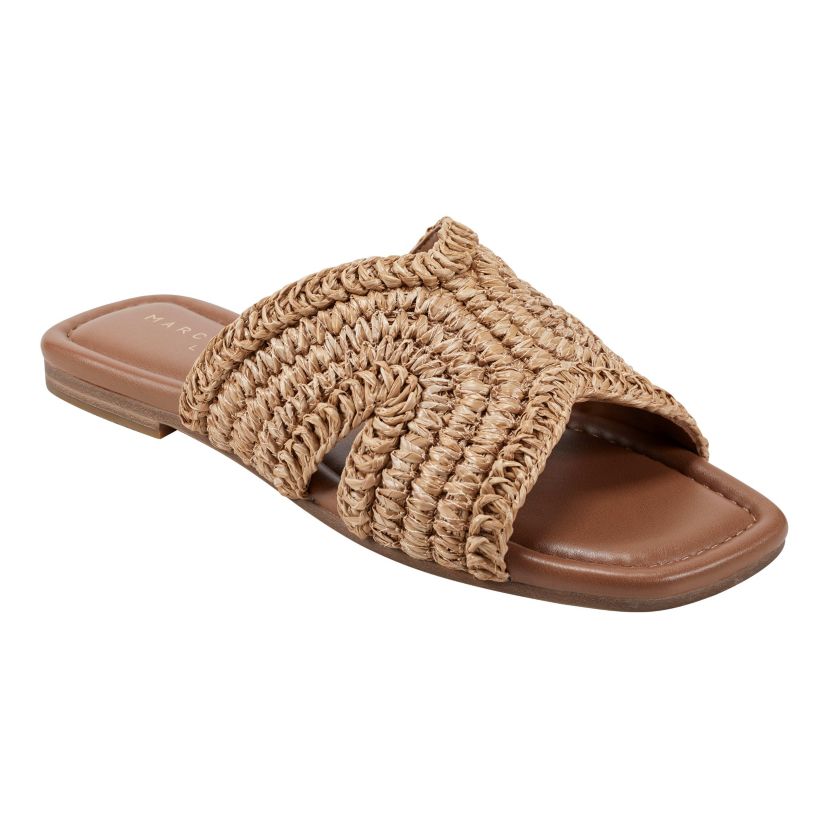 Sandales plates avec clous et lacets Femme, Noir | Milano