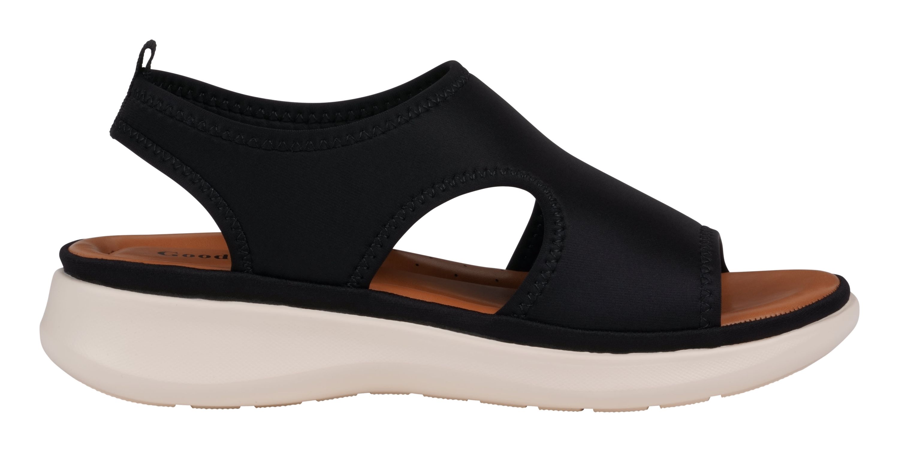Womens Stretch Lycra Wedge Sandal