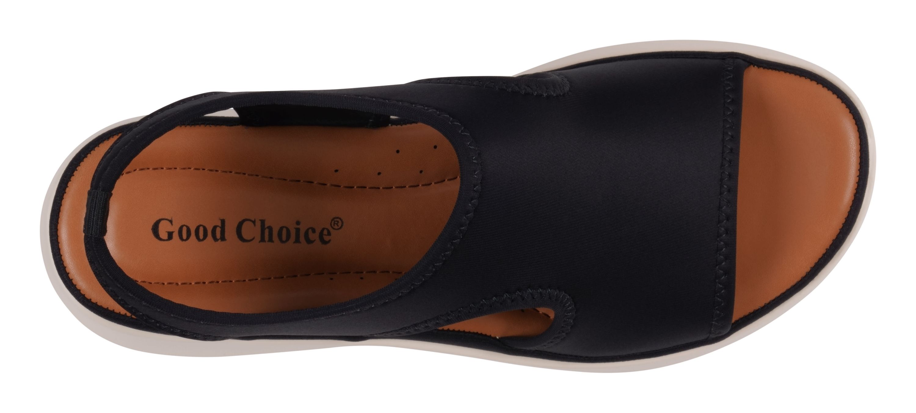 Womens Stretch Lycra Wedge Sandal