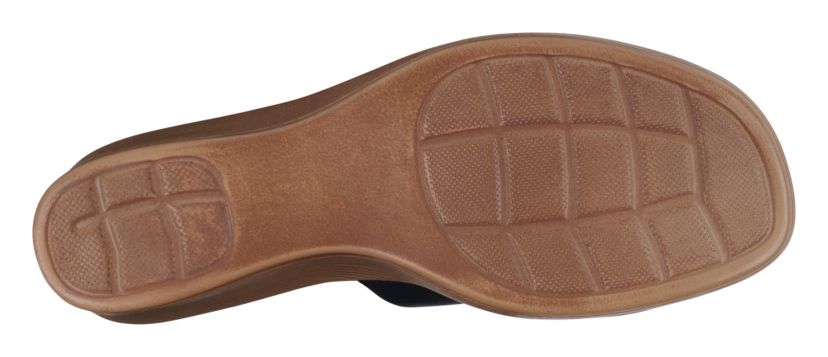 Womens Slip-On Wedge Sandal