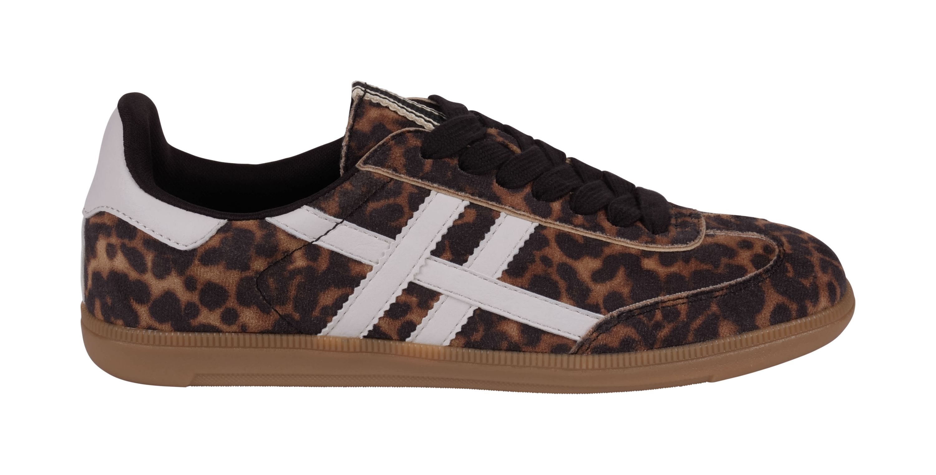 Womens Lace Up Retro Sneakers