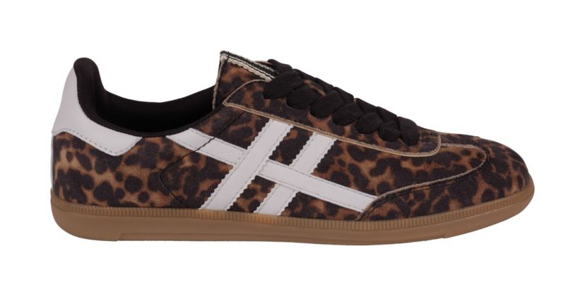 Womens Lace Up Retro Sneakers