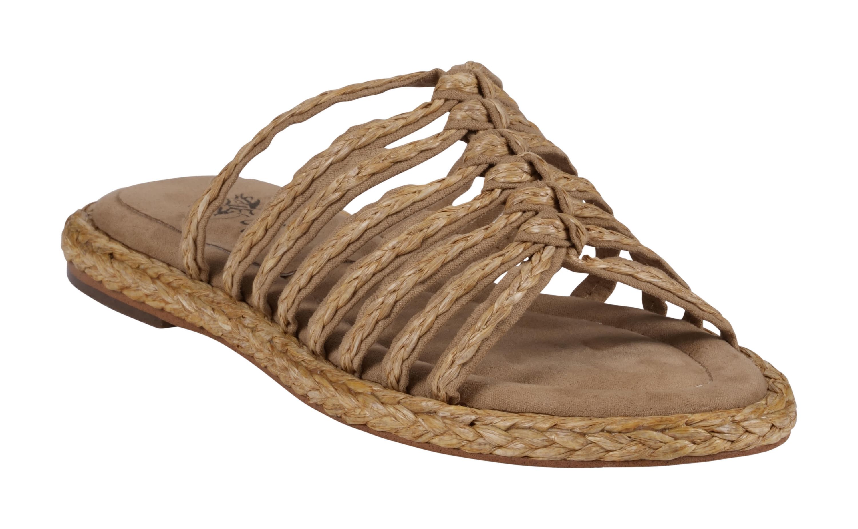 Womens Strappy Espadrille Sandal