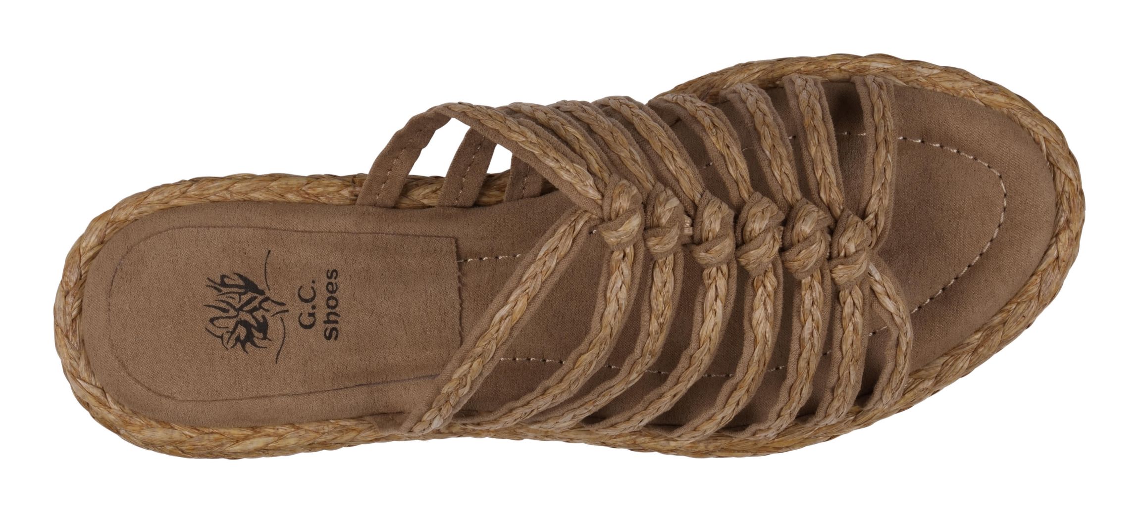 Womens Strappy Espadrille Sandal