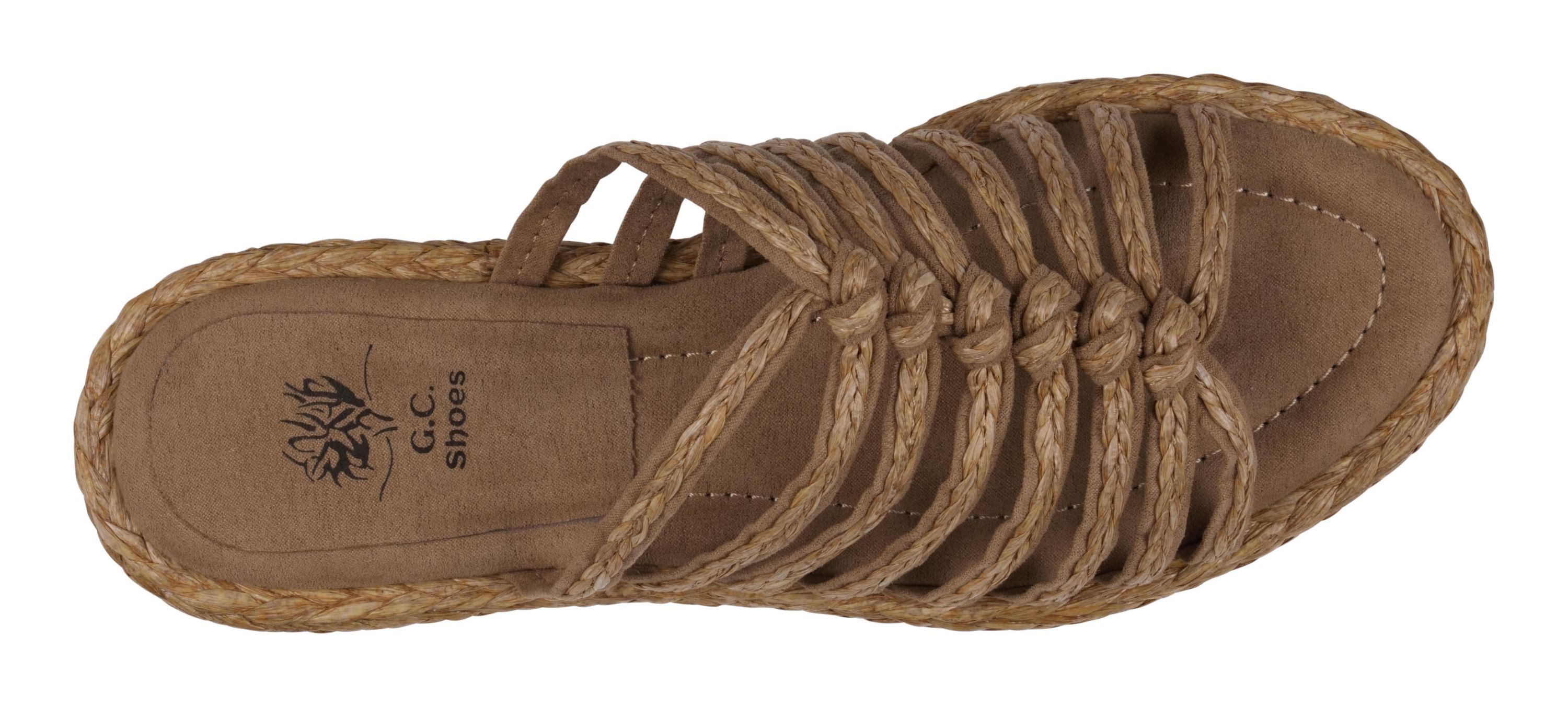 Womens Strappy Espadrille Sandal