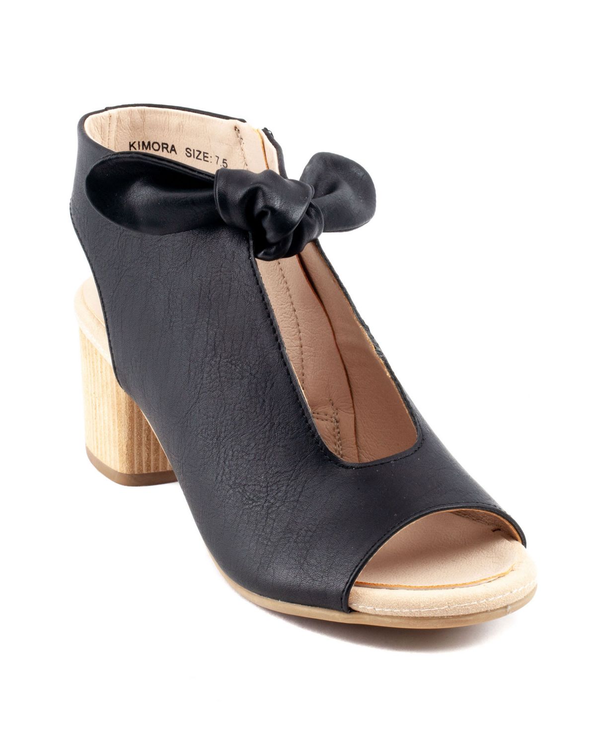 Womens Block Heel Shootie