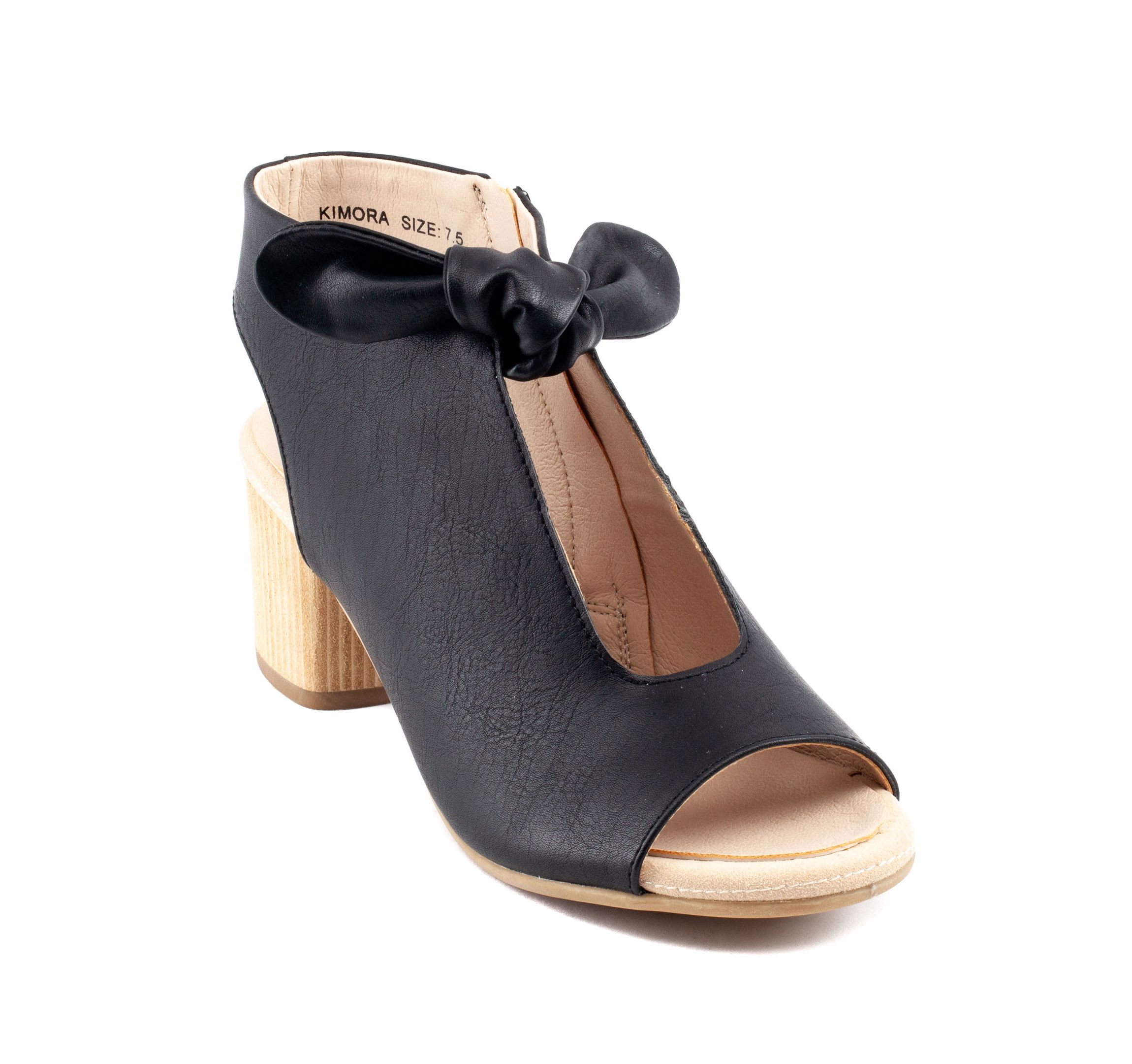 Womens Block Heel Shootie
