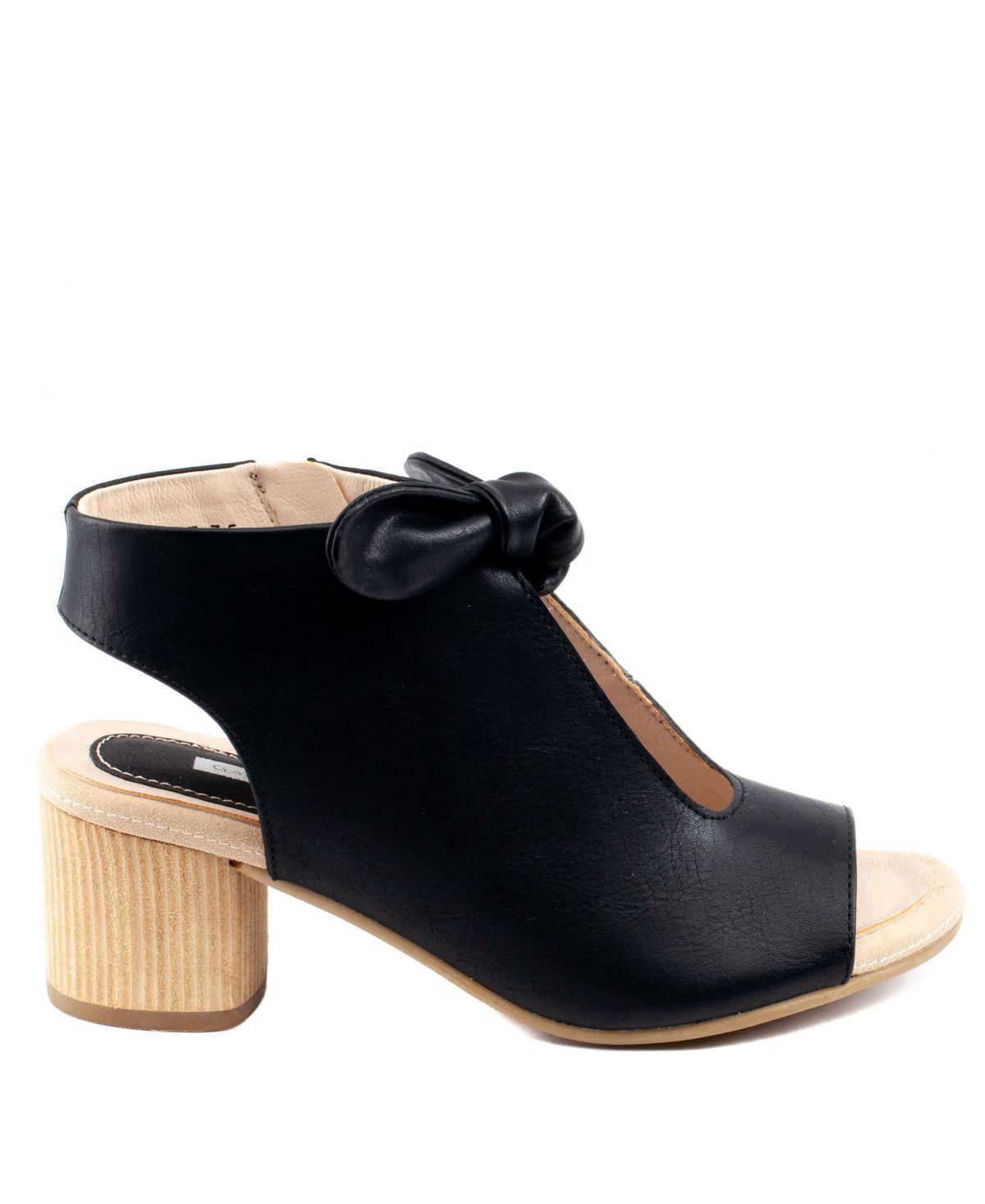 Womens Block Heel Shootie