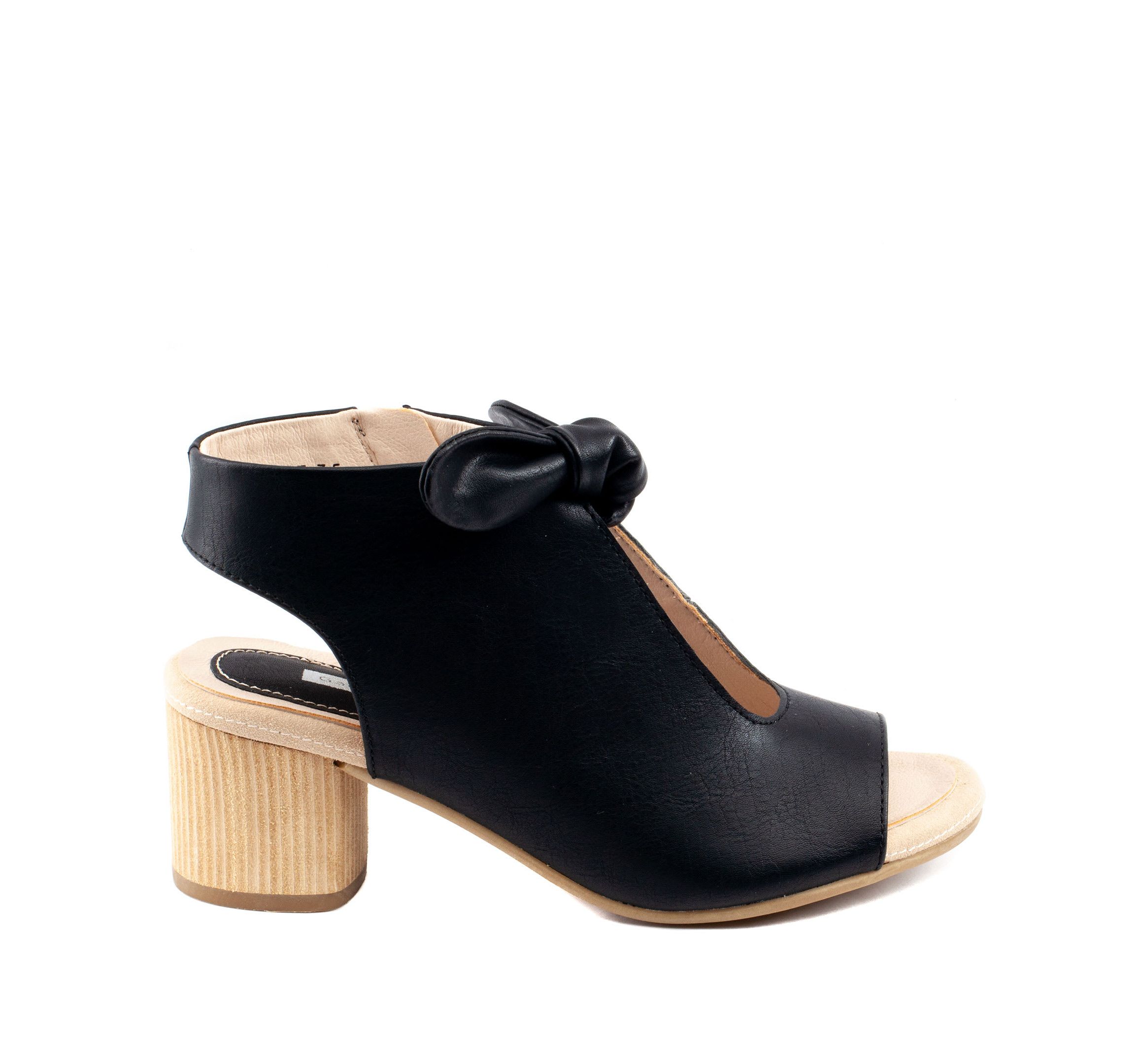 Womens Block Heel Shootie