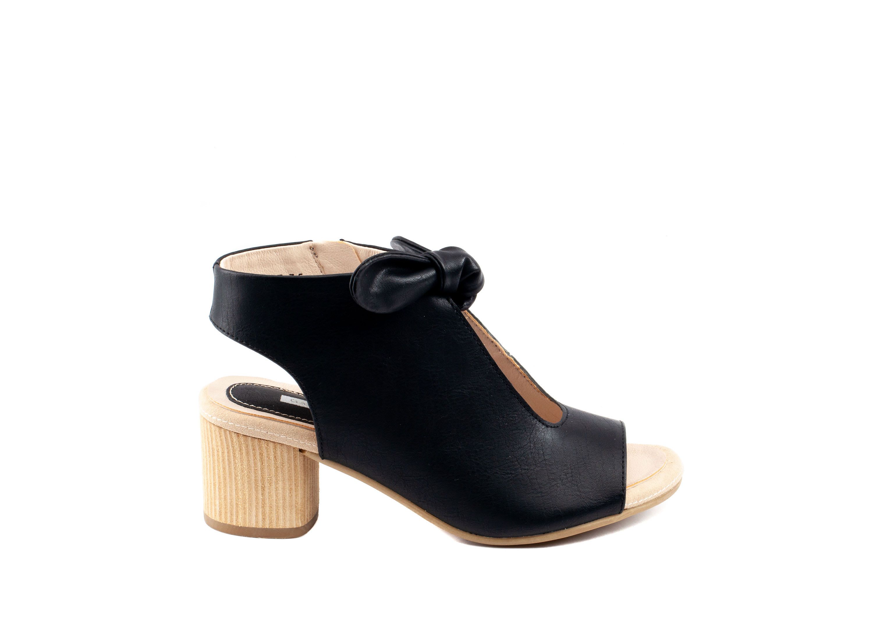 Womens Block Heel Shootie