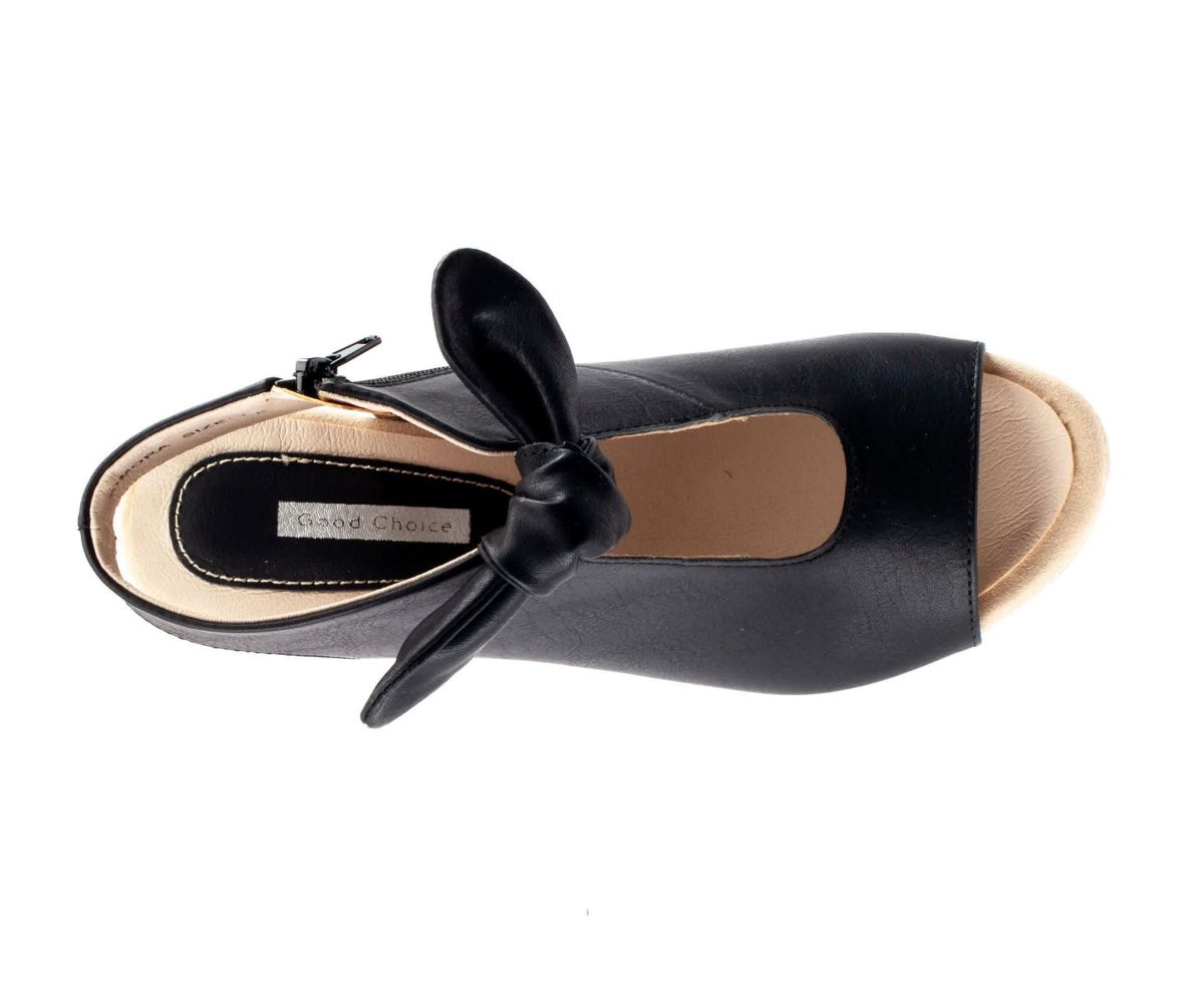 Womens Block Heel Shootie