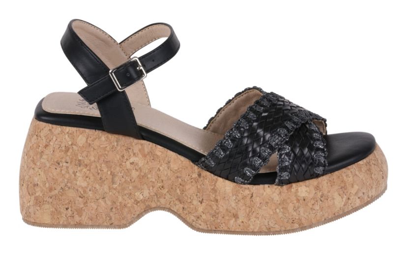 Lucy Platform Wedge Sandal