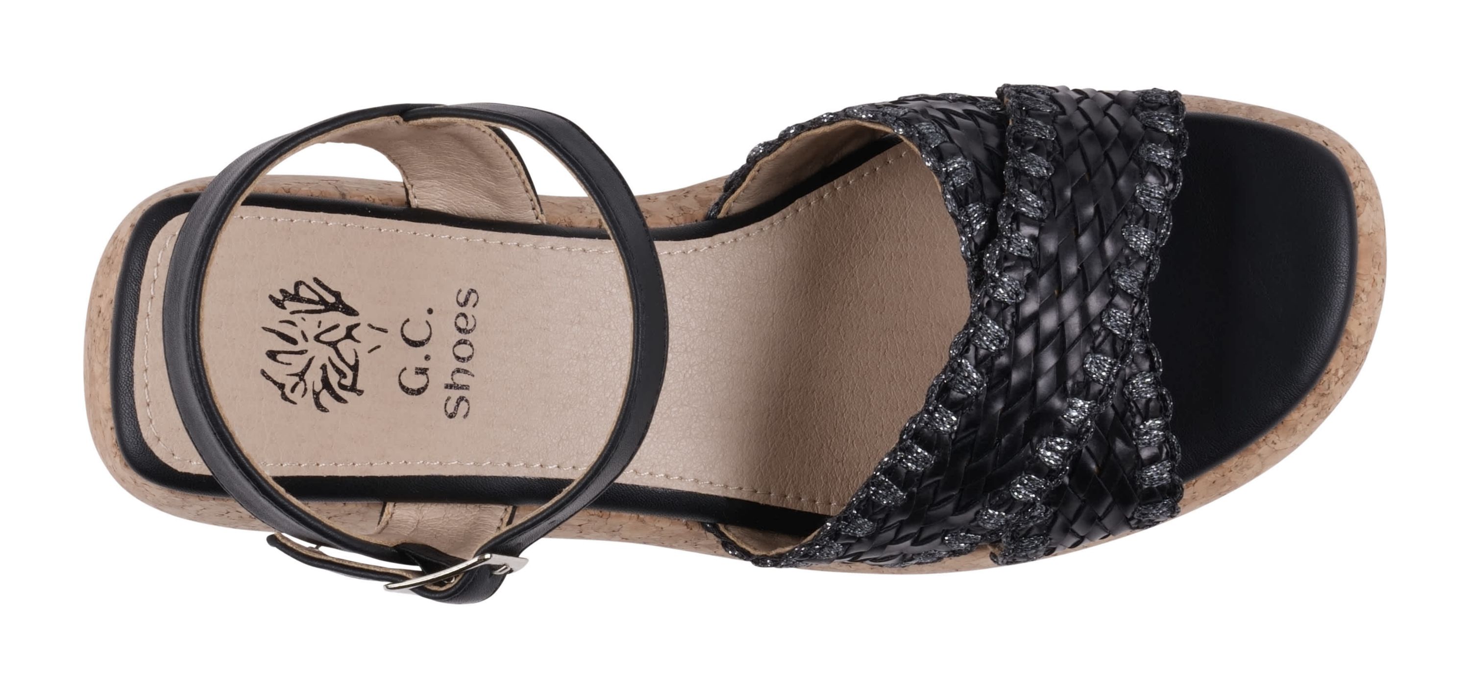 Lucy Platform Wedge Sandal