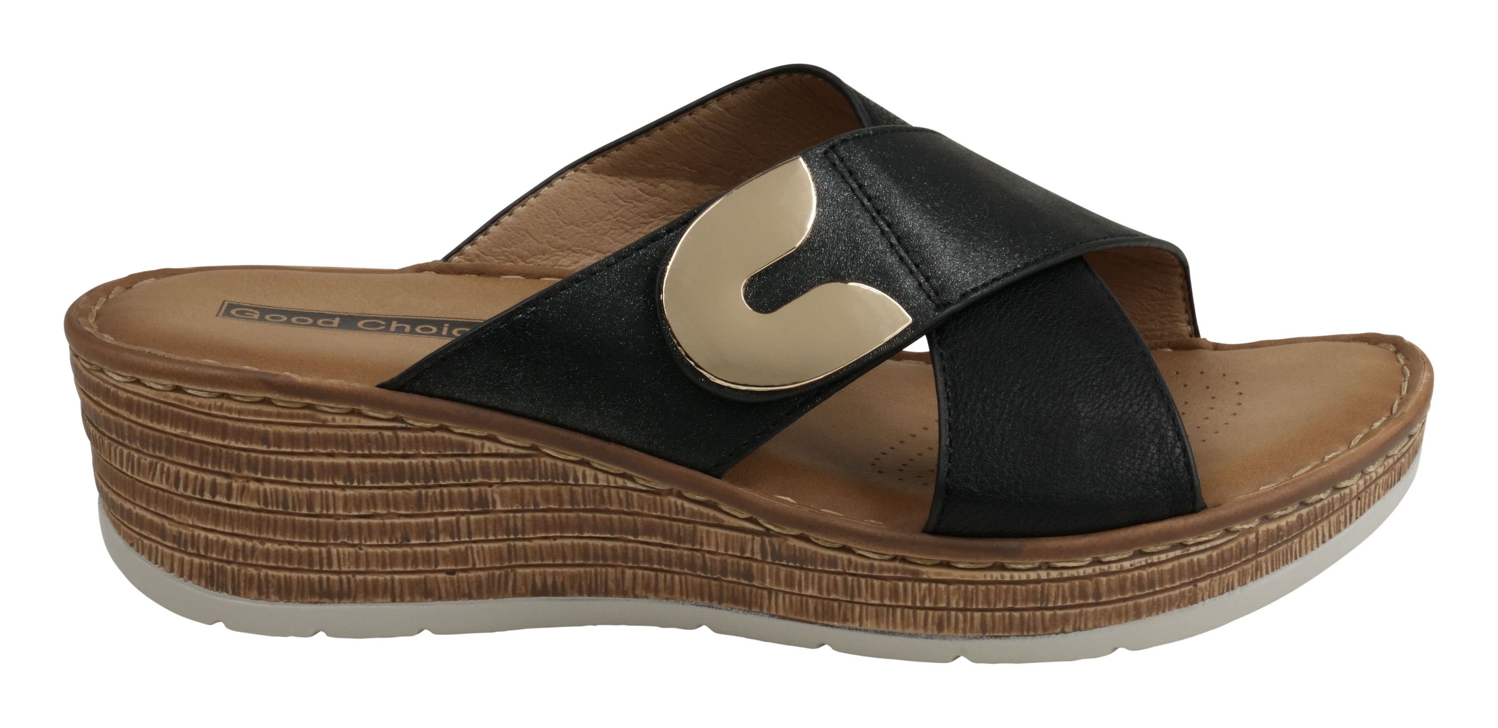 Demi Slip-on Wedge Sandal