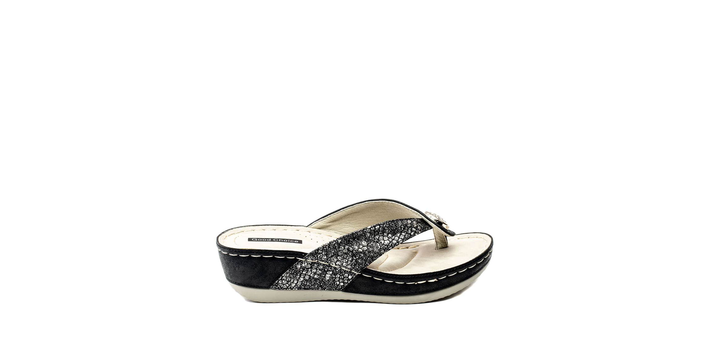 Dafni Low Wedge Comfort Sandal