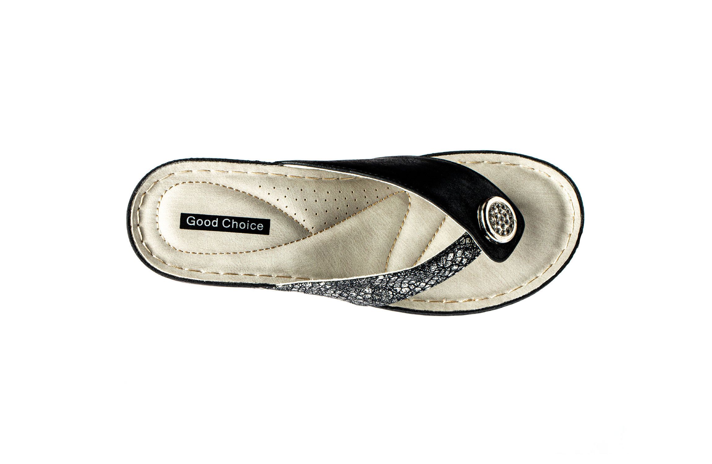 Dafni Low Wedge Comfort Sandal