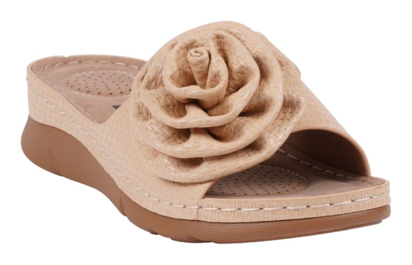 Honey Flower Rosette Sandal