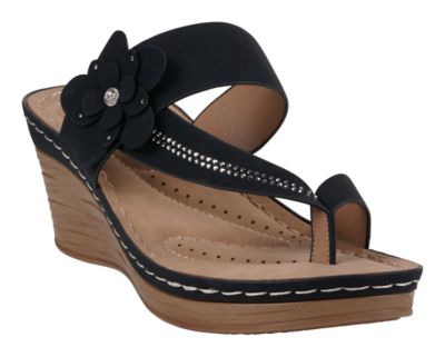 GC Shoes Women's Wedge Sandal