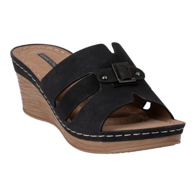 GC Shoes Women's Wedge Sandal