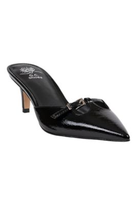 Women's GC Shoes Simone Kitten Heel Mule, Black, 9.5M