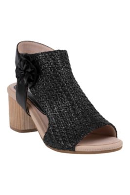 Women's GC Shoes Zakki Block Heel Shootie, Black, 10M