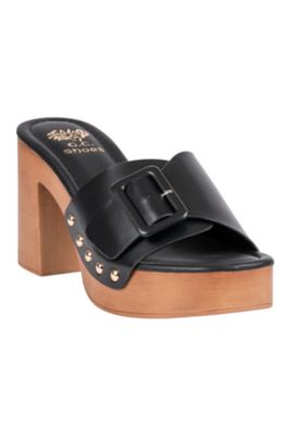 Women's GC Shoes York Sandal, Black, 7.5M