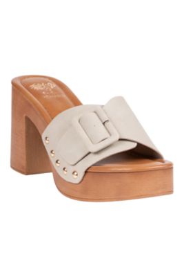 Women's GC Shoes York Sandal, Ivory, 8.5M