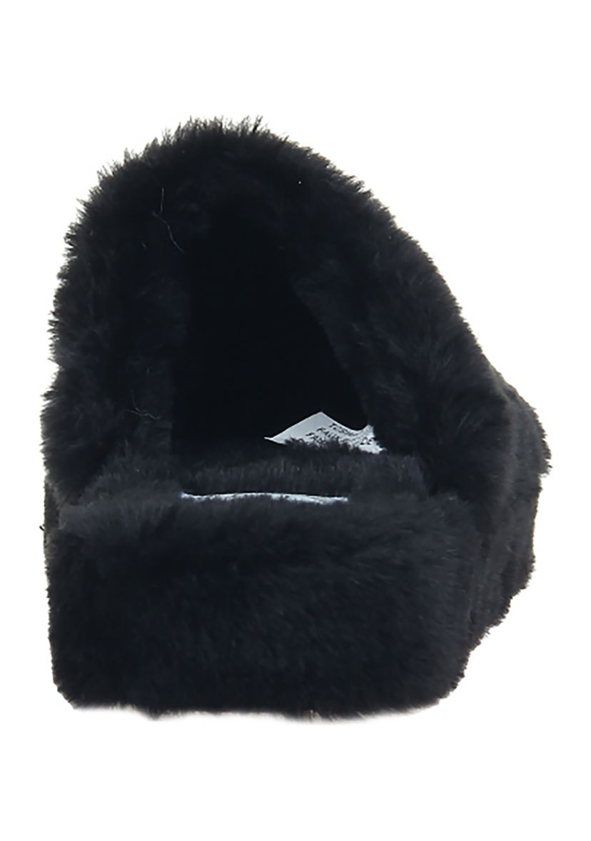 Womens Shaggy Slippers