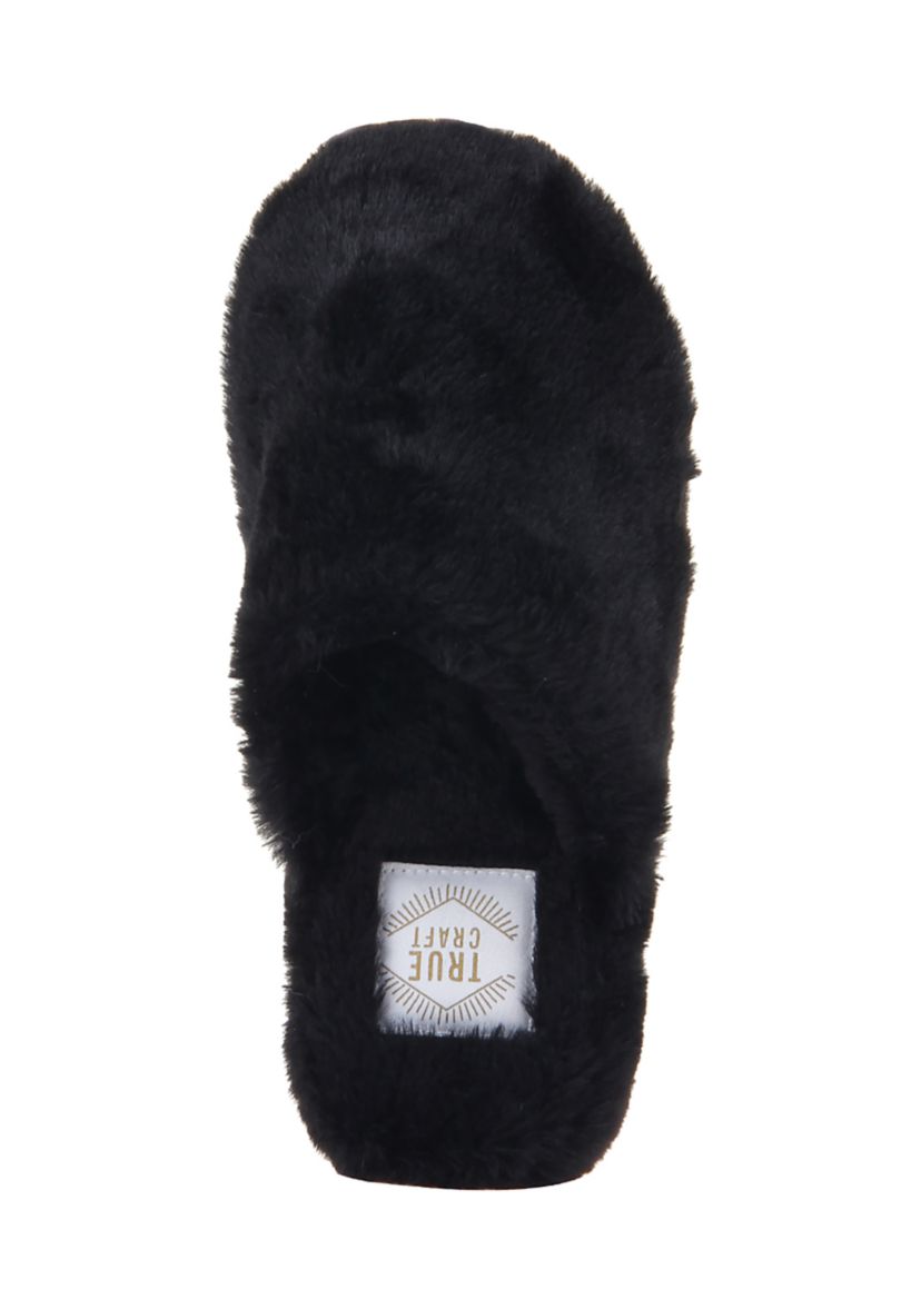 Womens Shaggy Slippers