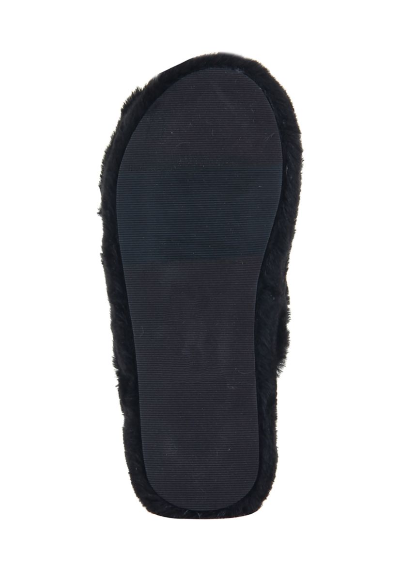 Womens Shaggy Slippers