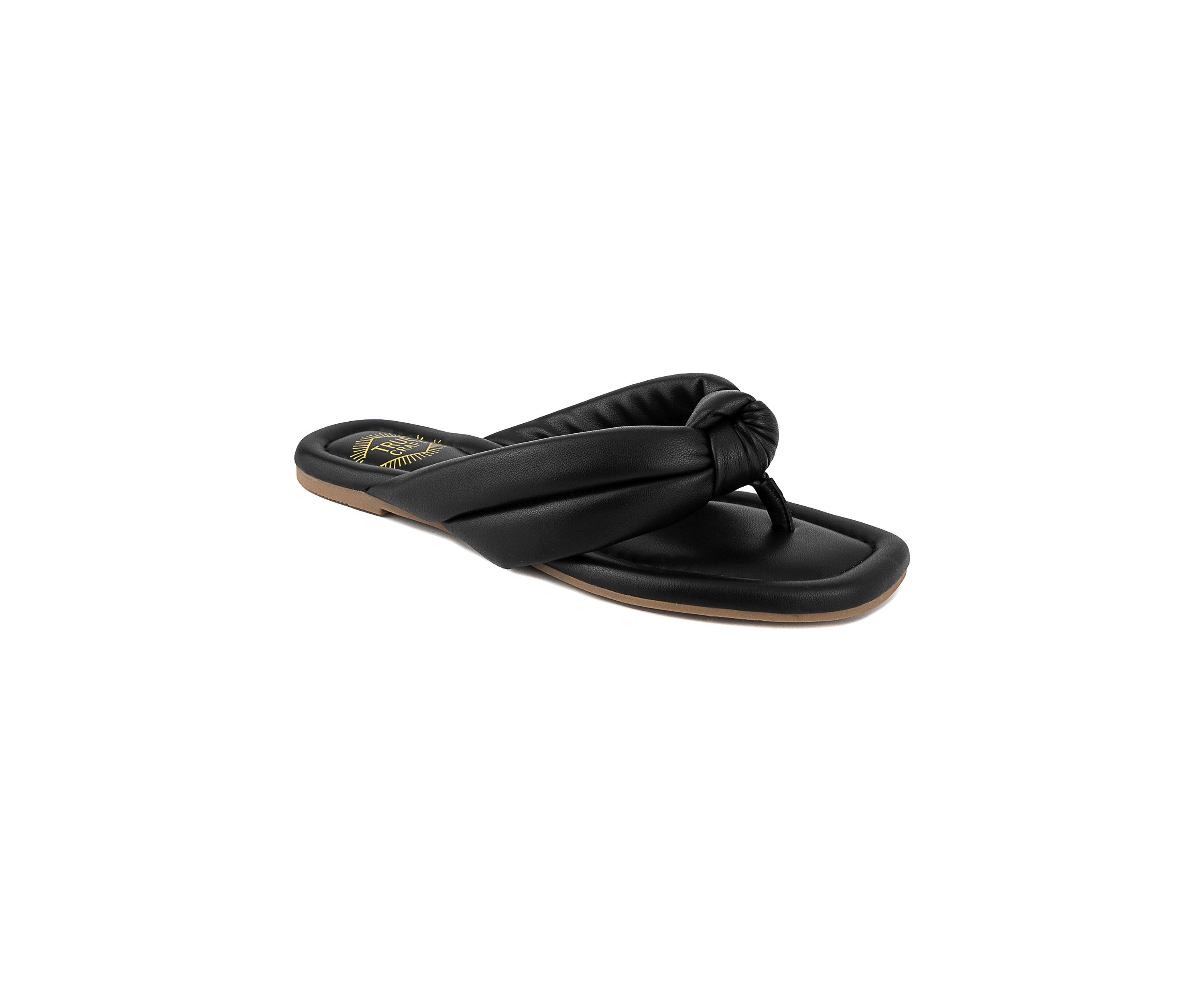 Brandy Knotted Flip Flop Sandals