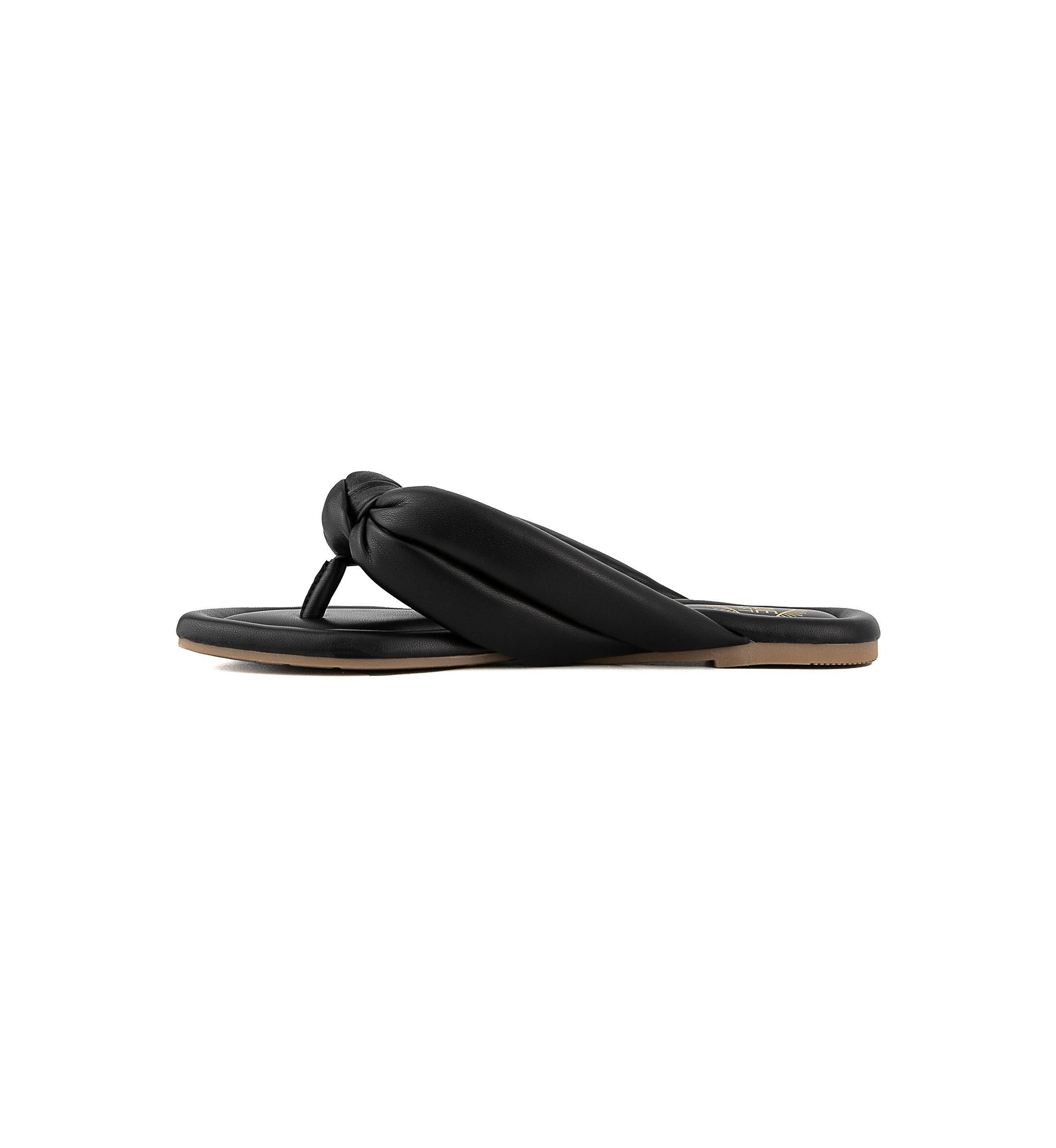 Brandy Knotted Flip Flop Sandals