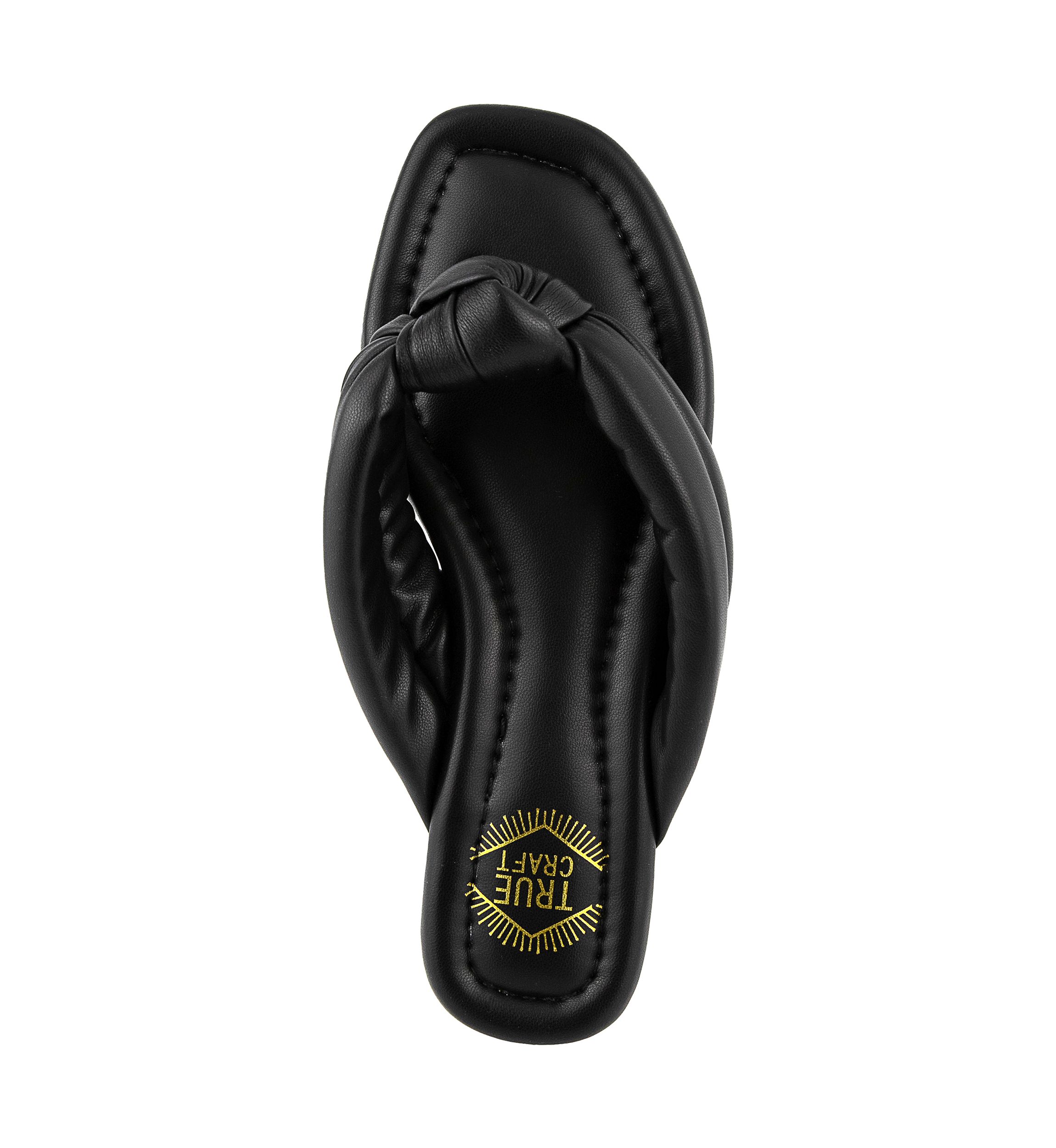 Brandy Knotted Flip Flop Sandals