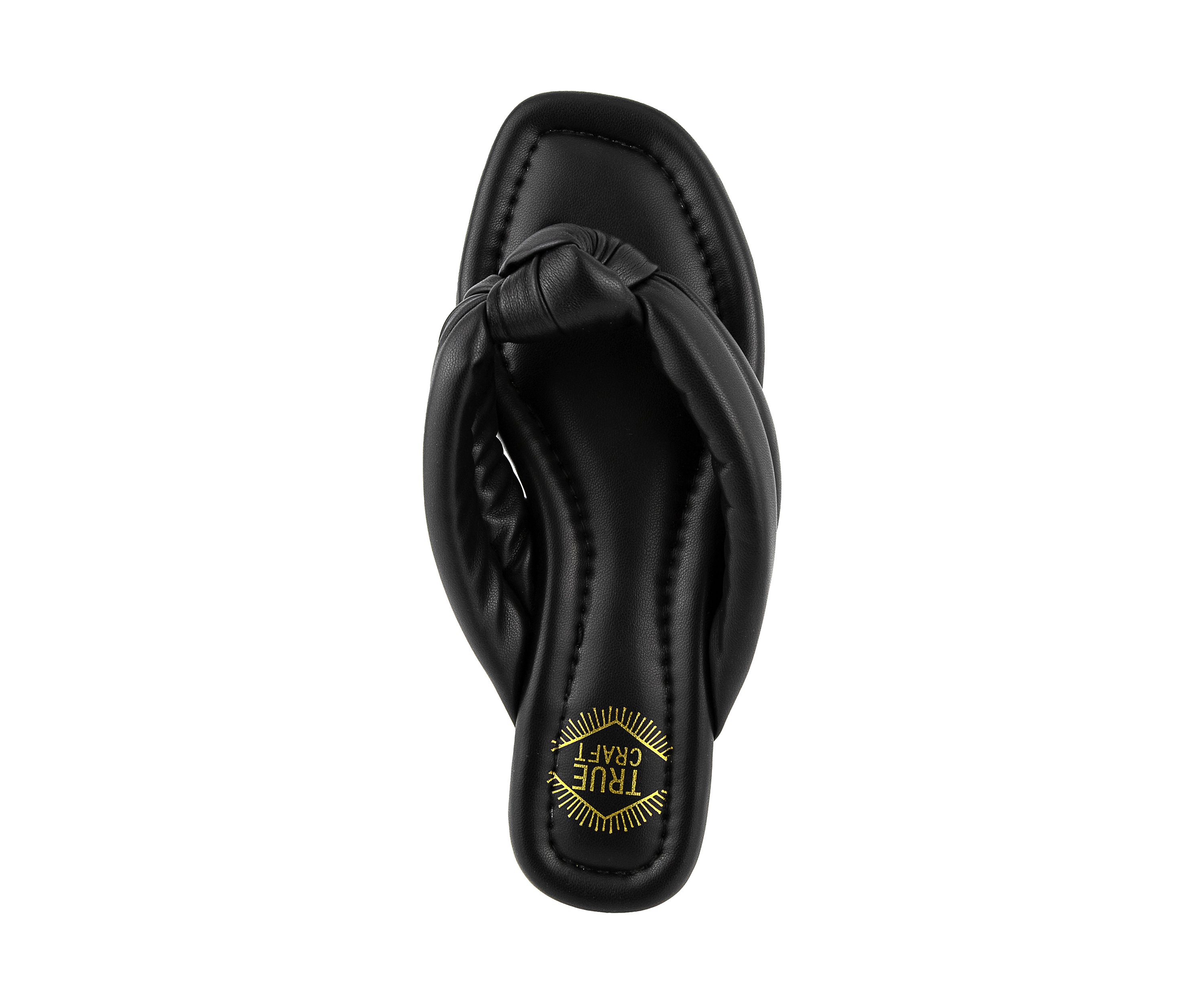 Brandy Knotted Flip Flop Sandals