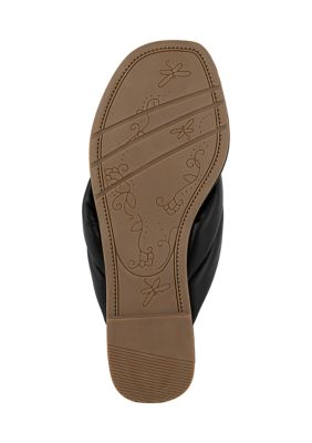 Brandy Knotted Flip Flop Sandals