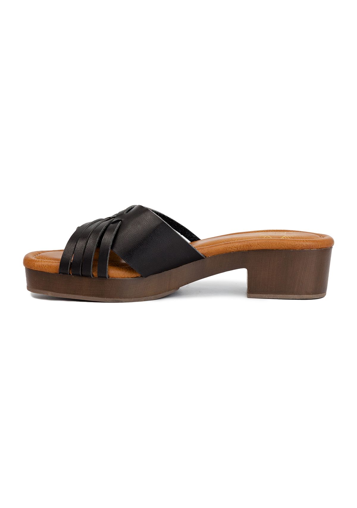 Klick Wood Slide Sandals