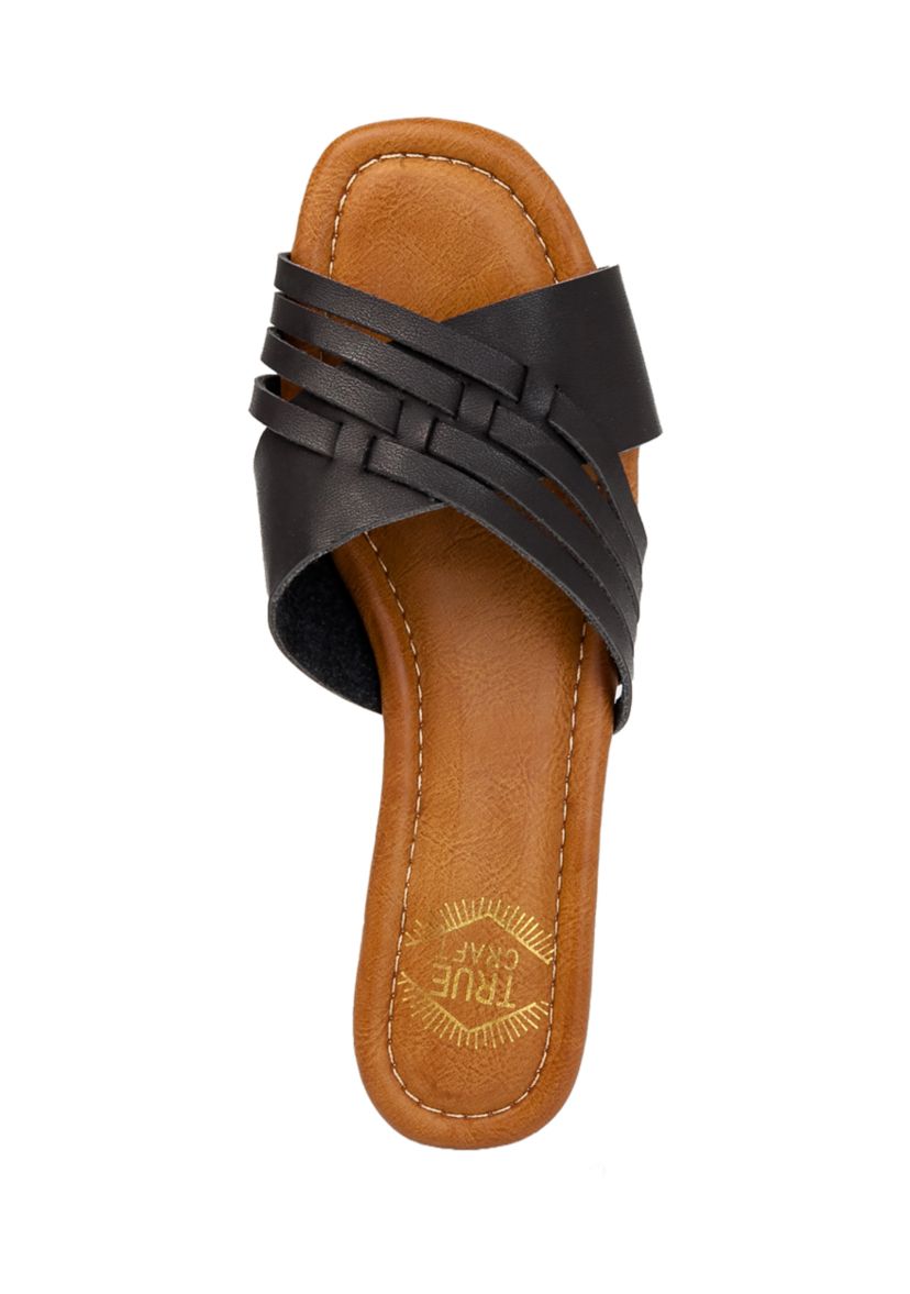 Klick Wood Slide Sandals
