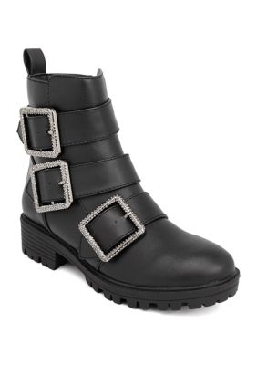 Mila Buckle Booties