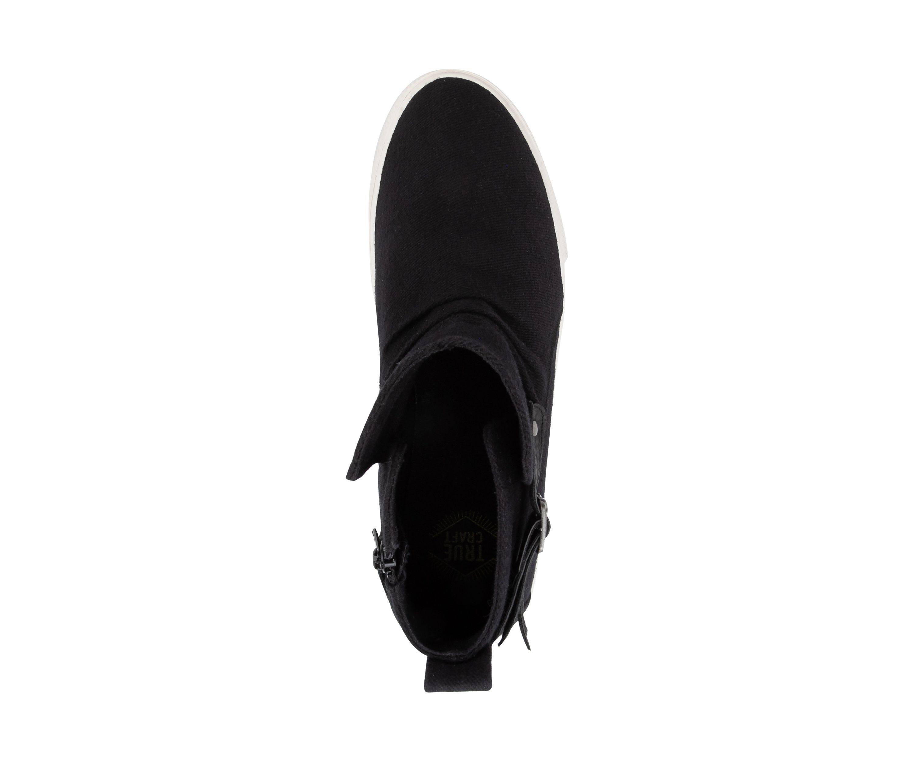 Poster Buckle Hightop Sneakers