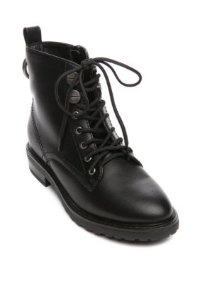 belk white combat boots