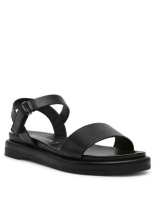 Anne Klein Women's Elani Sandal, Black, 11M