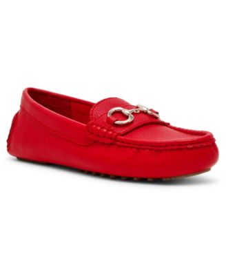 Anne Klein Women's Chrystie Moc, Red, 8M