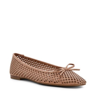 Anne Klein Women's Anna Ballet Flat-P, 6M