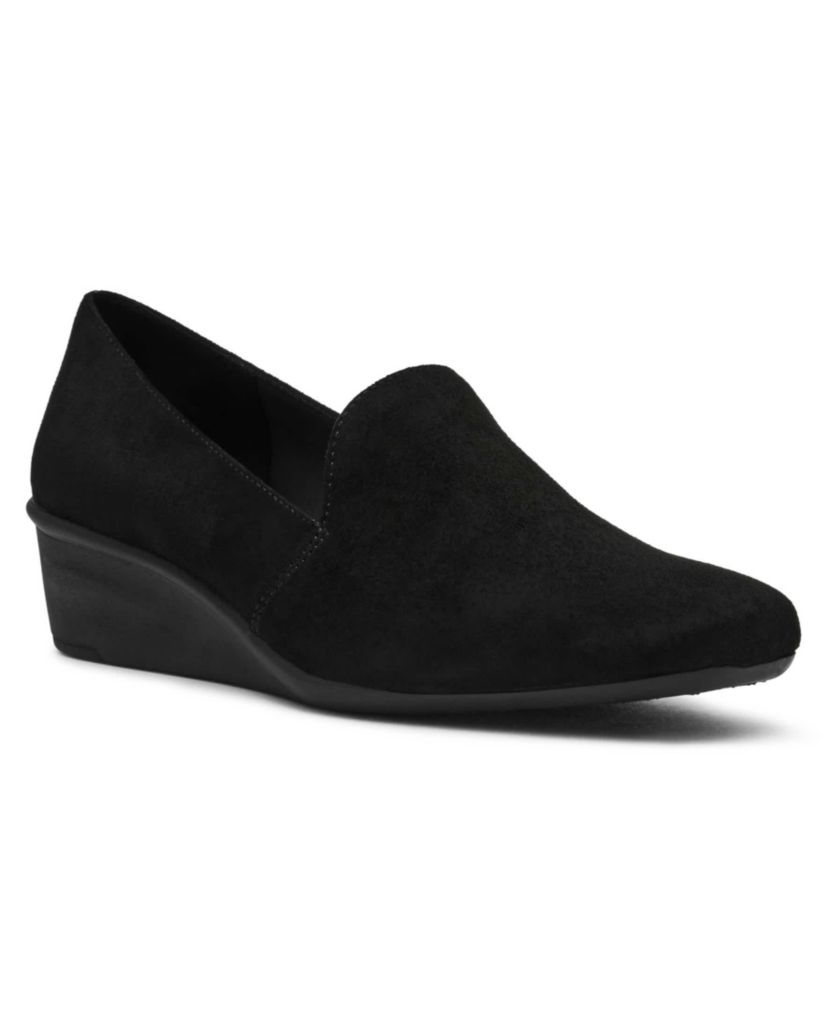 Wendell Stretch Wedge Sandals 