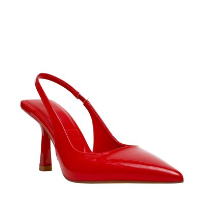 Anne Klein Women's Itzy Slingback Heel, Red, 11M