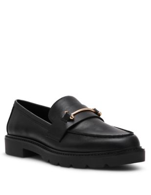 Anne Klein Women's Emme Loafer, Black, 10M